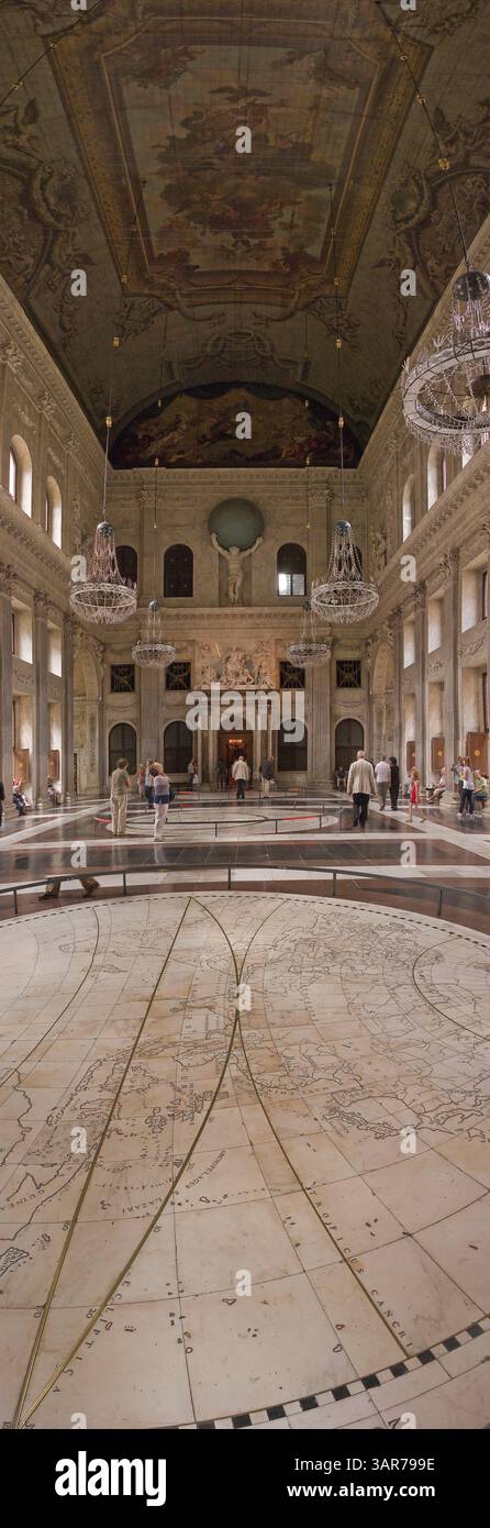 Interior Royal Palace, Amsterdam, , Noord-Holland, Netherlands, Rene van der Meer Stock Photo