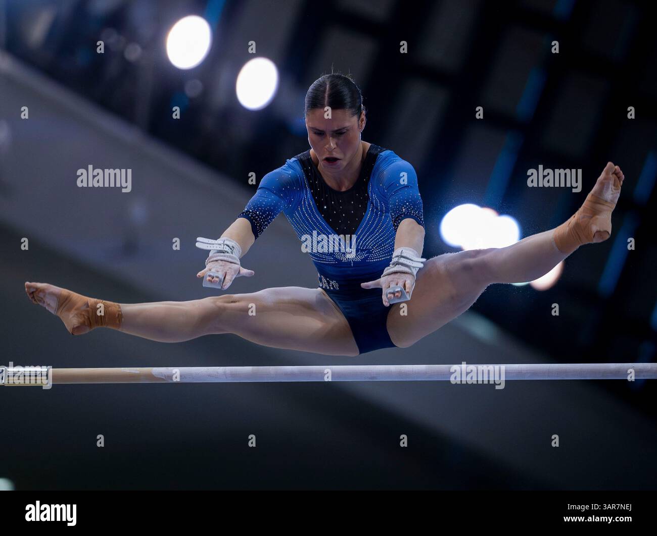 Doha, Qatar. 16th Apr, 2025. Audrey Rousseau of Canada competes during ...