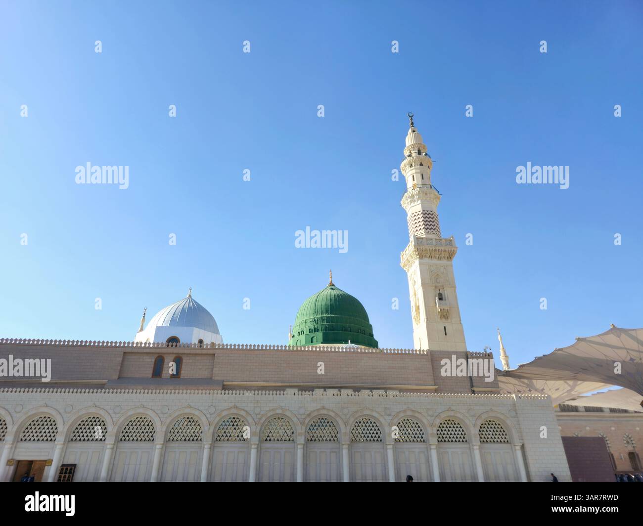 Medina, Saudi Arabia, June 26 2024: The Prophet's Mosque al-Masjid al ...