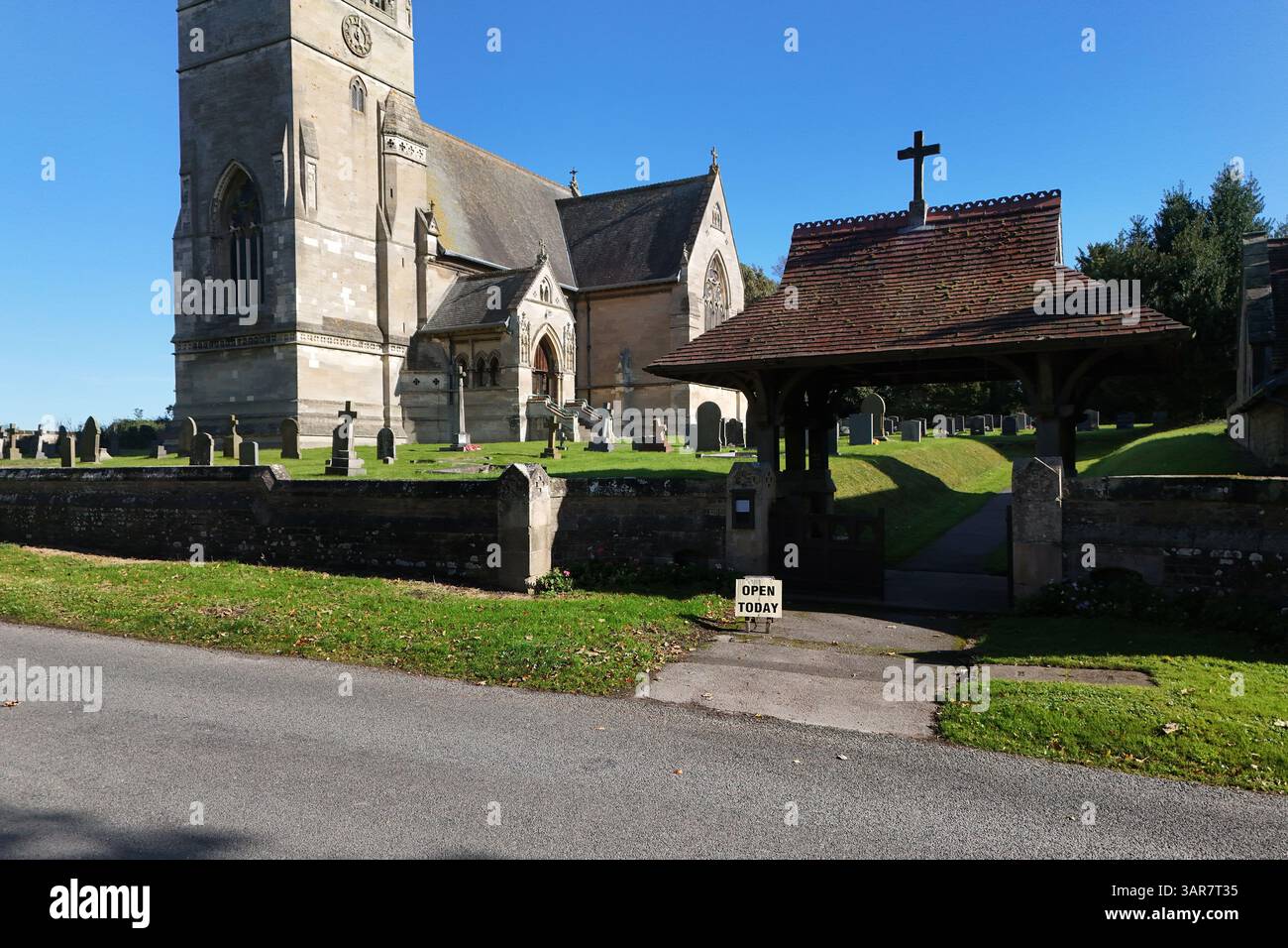 St Mary's Anglican church in South Dalton, East Yorkshire Stock Photo