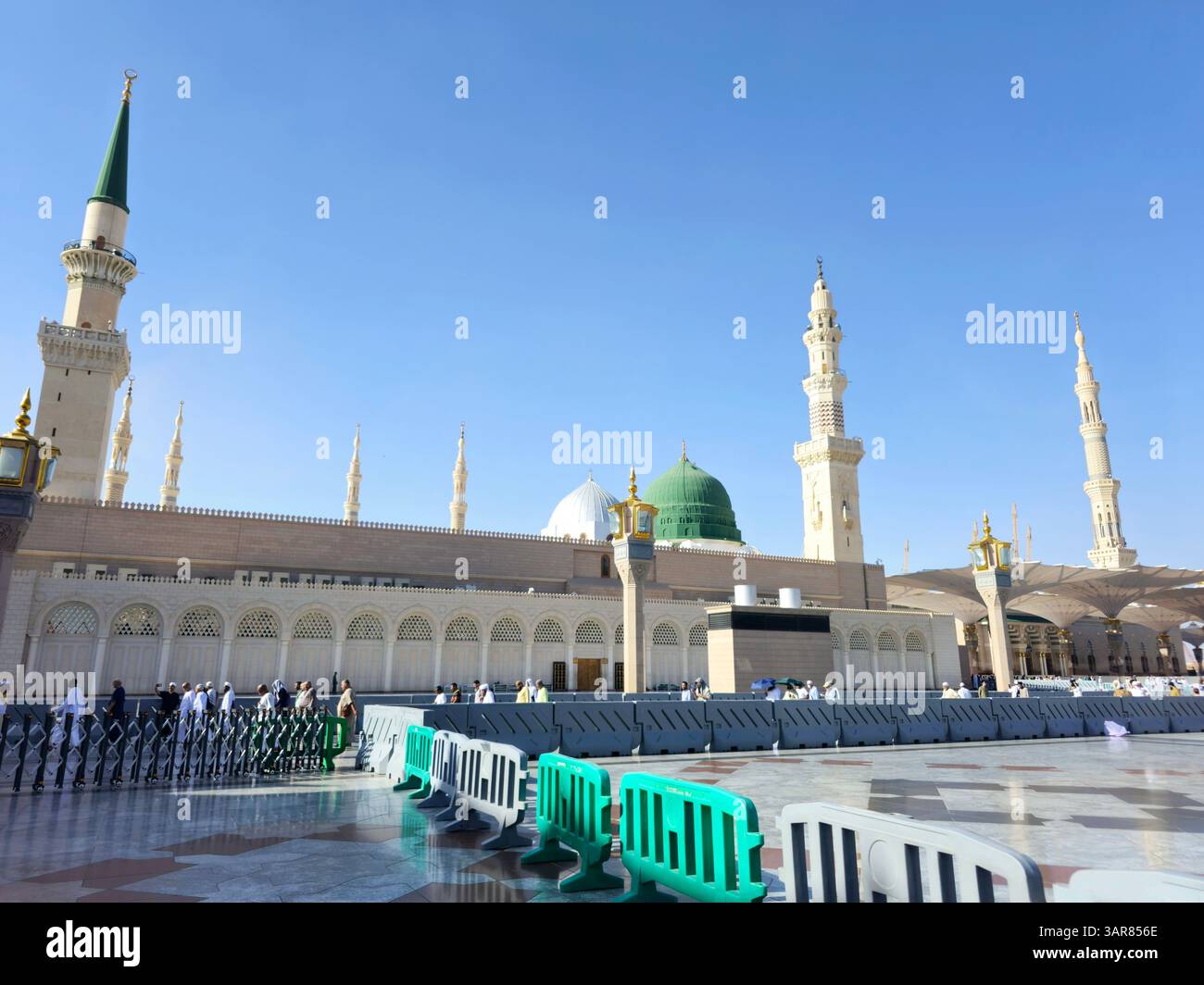 Medina, Saudi Arabia, June 26 2024: The Prophet's Mosque al-Masjid al ...