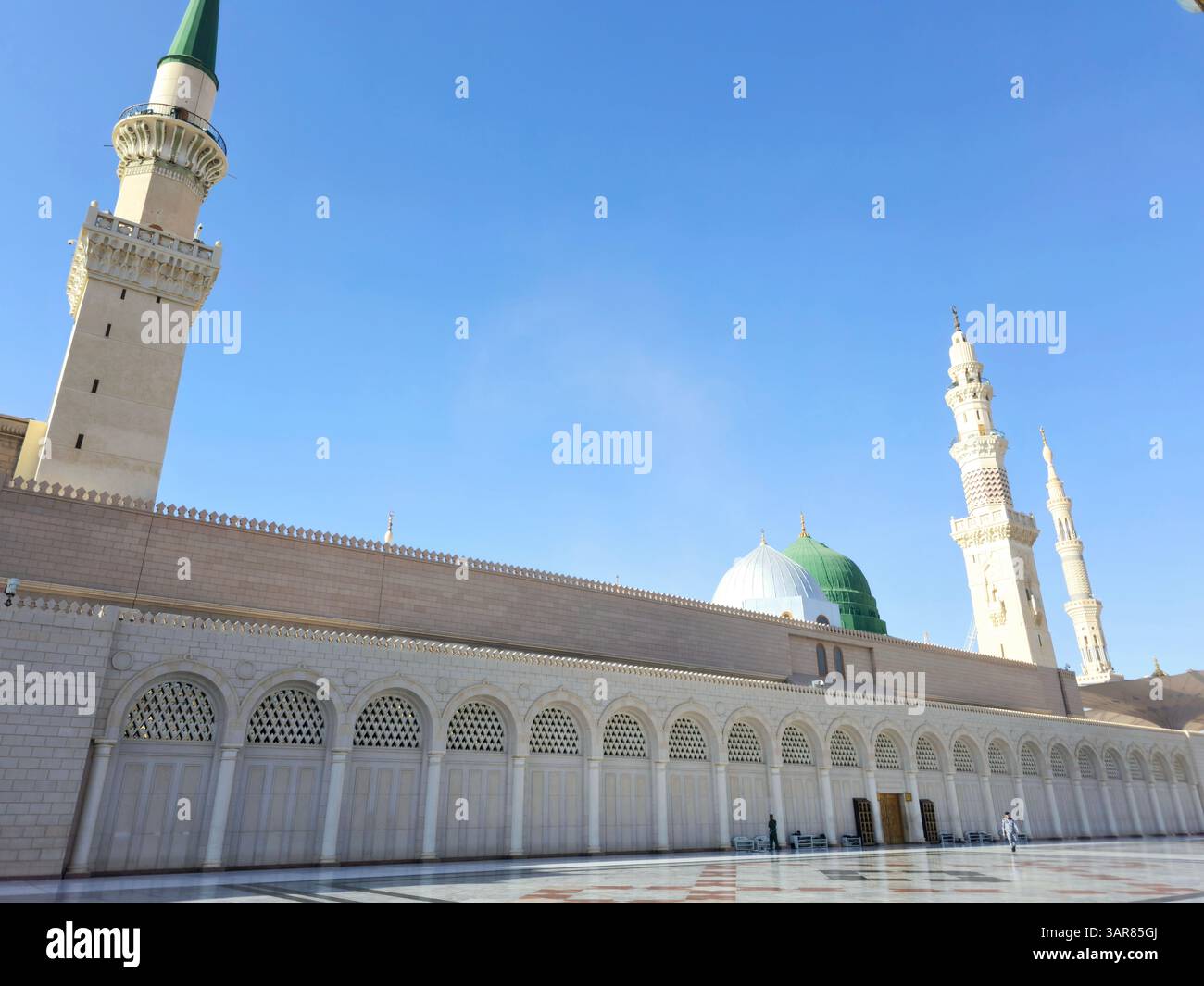 Medina, Saudi Arabia, June 26 2024: The Prophet's Mosque al-Masjid al ...