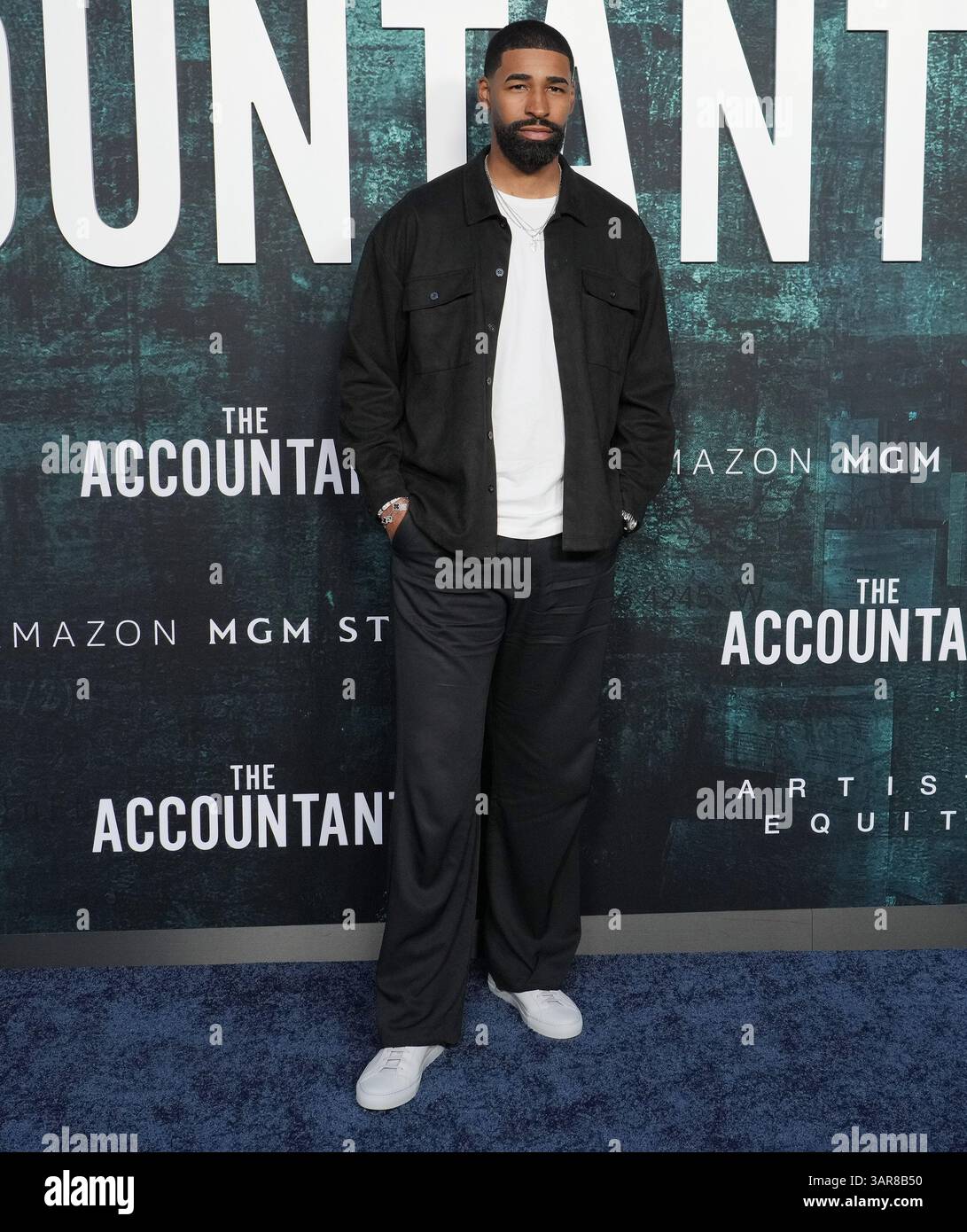Jeff Coby arrives at the Amazon MGM Studios' THE ACCOUNTANT 2 Los ...