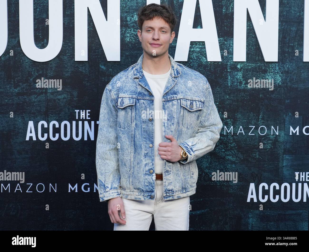 Los Angeles, USA. 16th Apr, 2025. Matt Rife arrives at the Amazon MGM ...