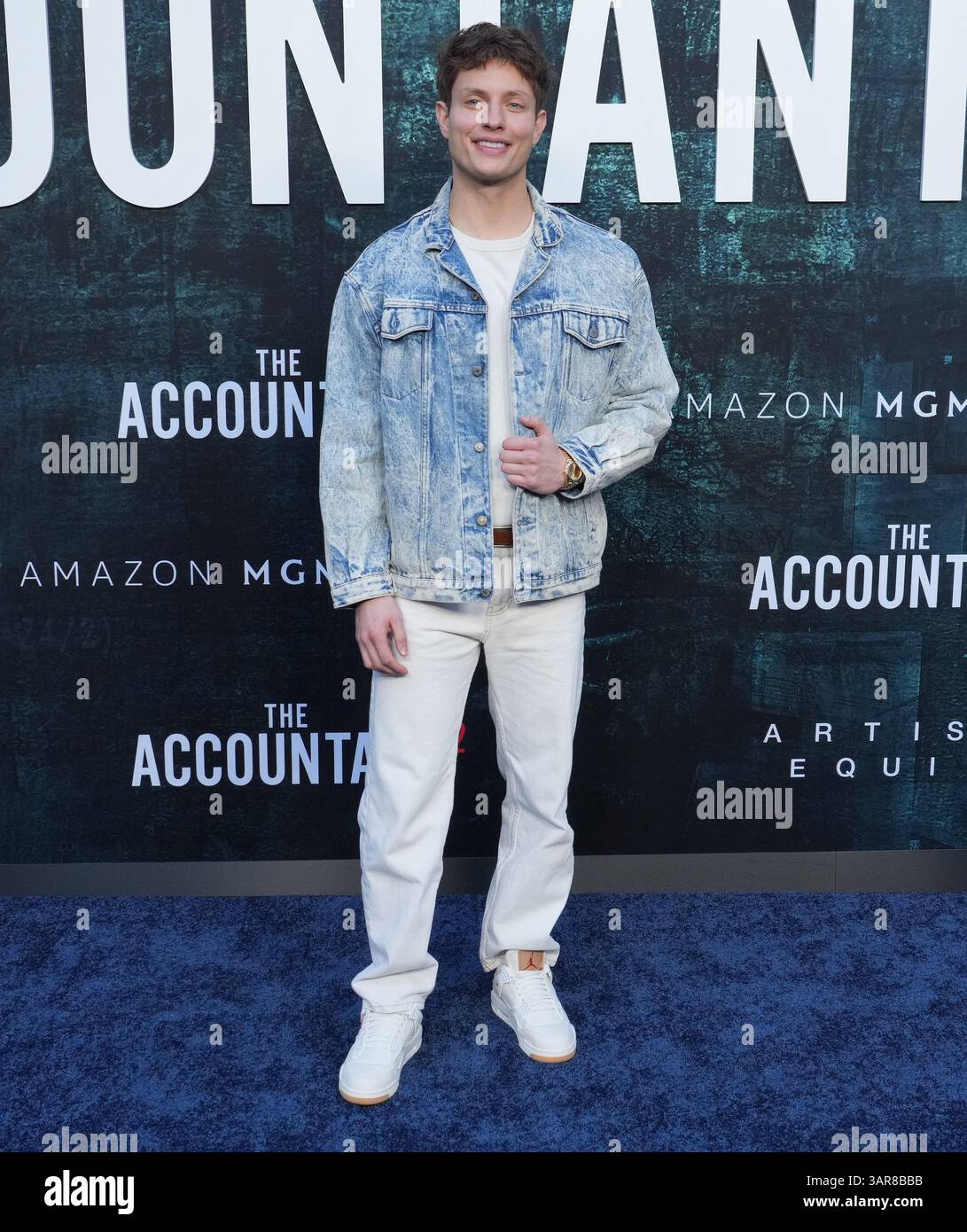 Los Angeles, USA. 16th Apr, 2025. Matt Rife arrives at the Amazon MGM ...