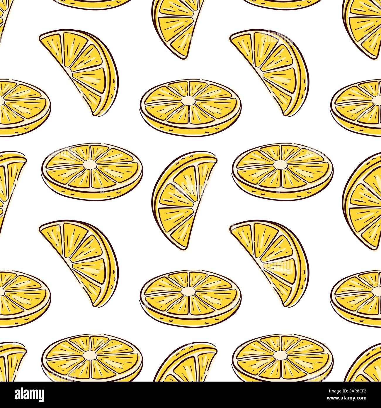 Fresh lemon wedge Stock Vector Images - Alamy, image size:1300x1390
