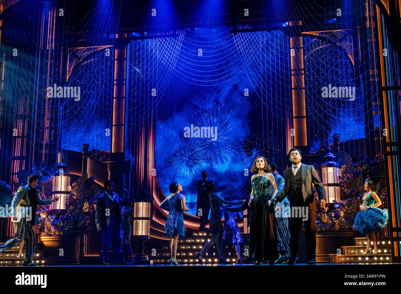 London, UK. 16th Apr, 2025. Corbin Bleu, Amber Davies and the company ...