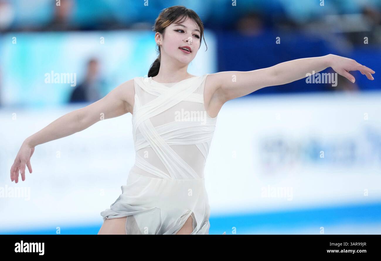 Alysa LIU of United States performs during Women short program of the(02)