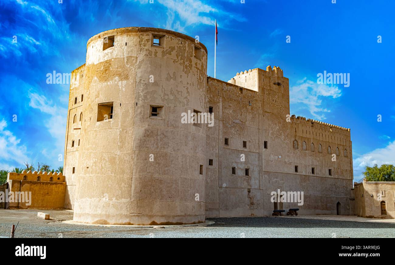 Jabrin Castle located near the city of Bahla, Oman Stock Photo - Alamy