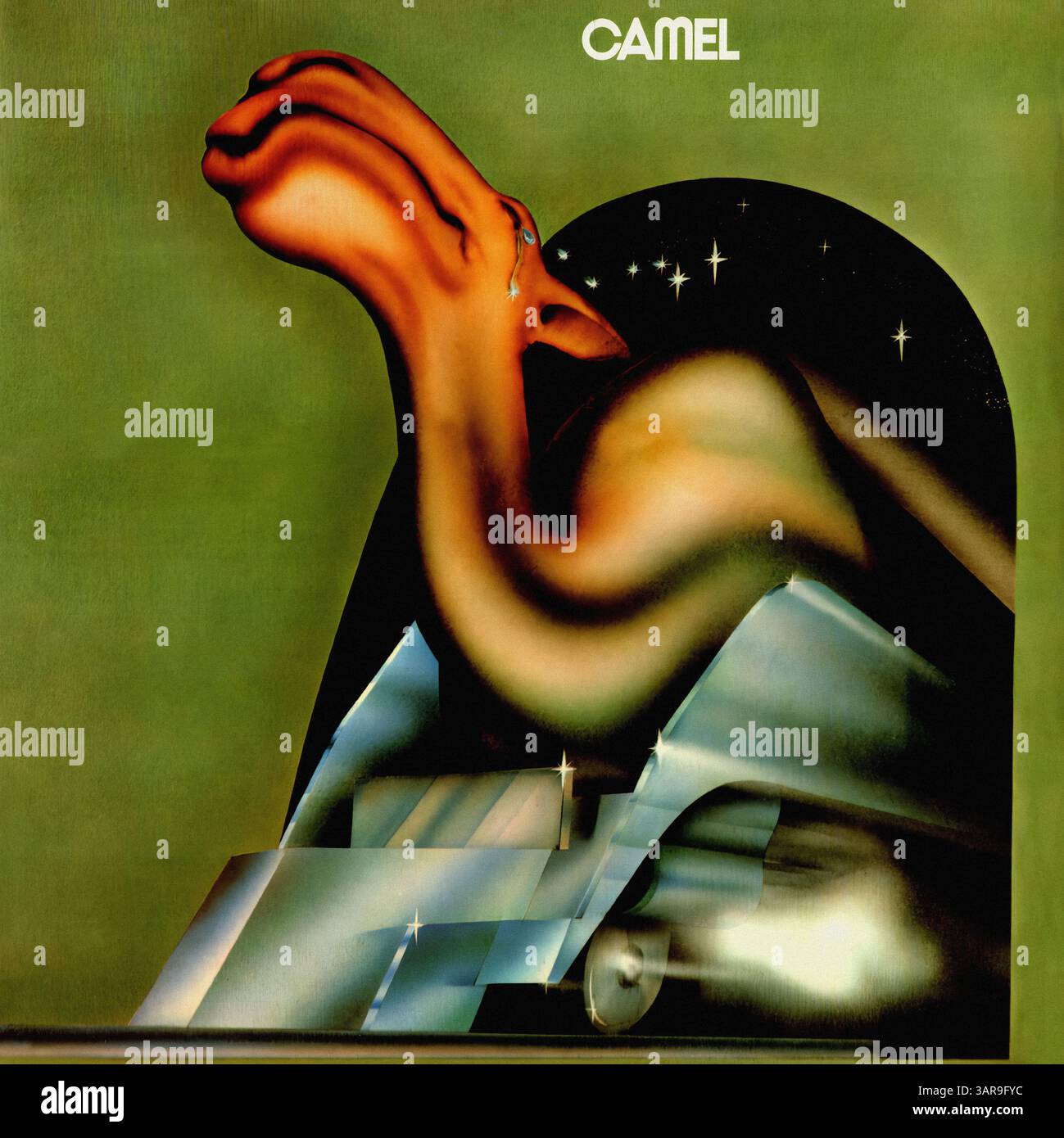 Vintage vinyl record cover - Camel - Moonmadness - UK - 1976 00003