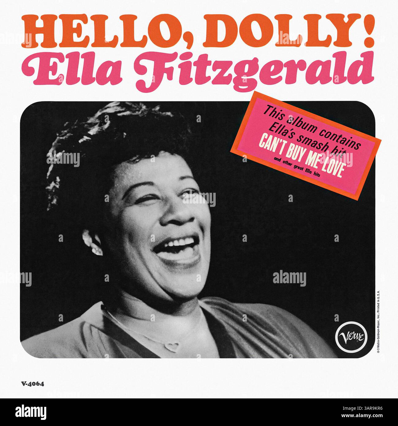 Ella Fitzgerald - Hello, Dolly! - Vintage vinyl record cover Stock Photo