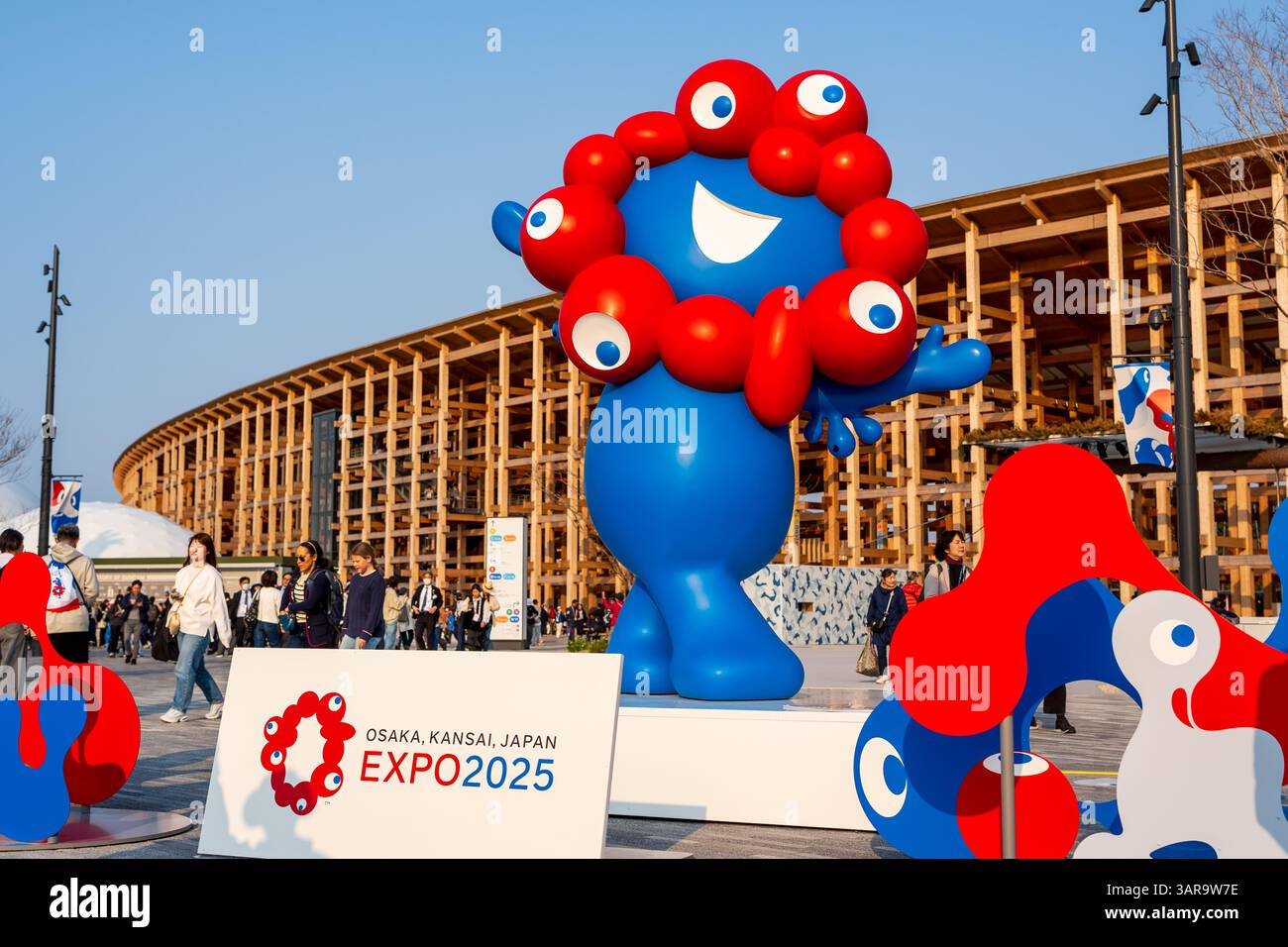 A character design of the Osaka / Kansai World Expo 2025