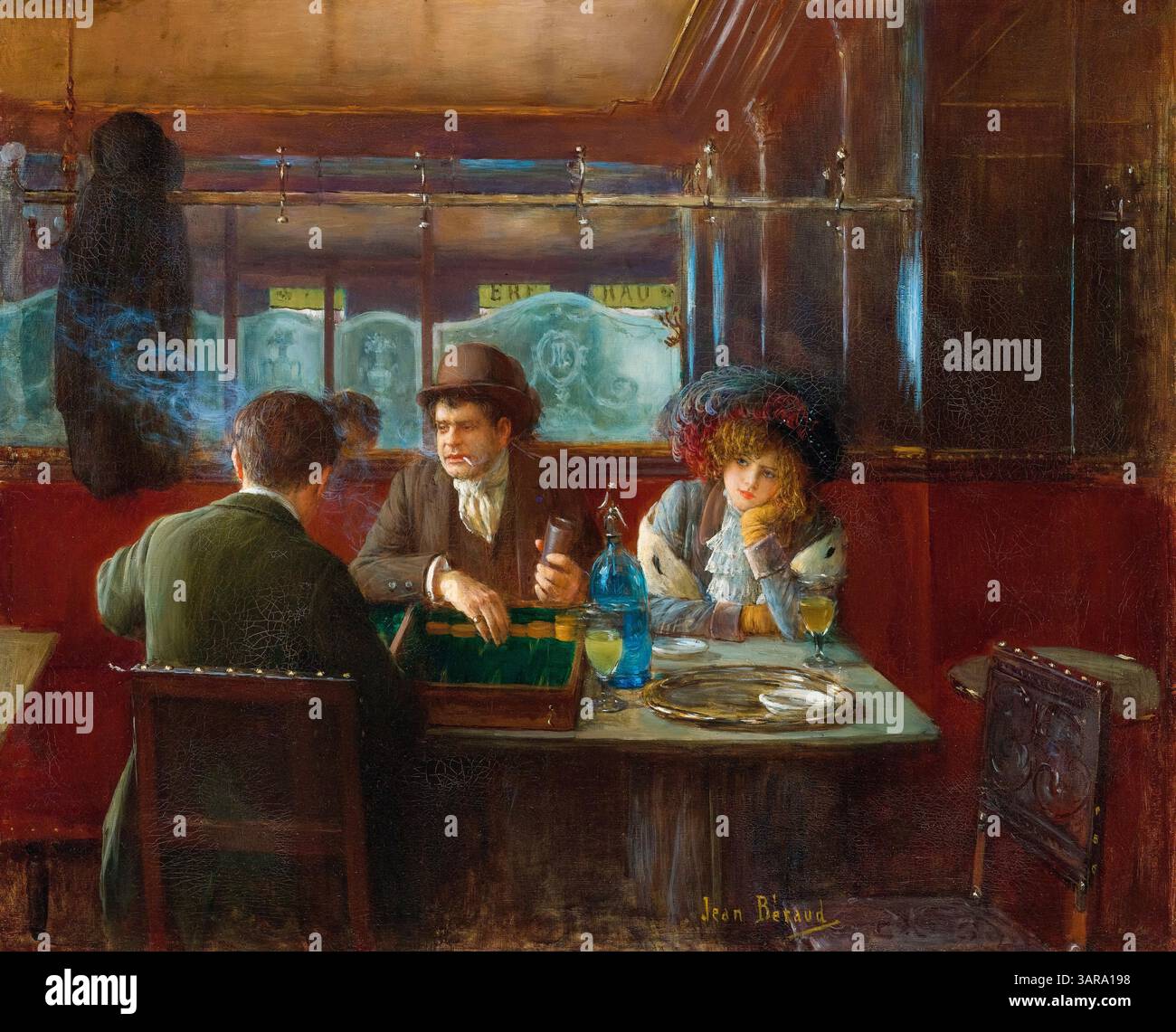 Jean beraud painting hi-res stock photography and images - Alamy