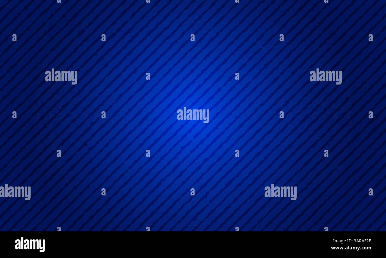 Bright blue glowing stripes and halftone abstract background Stock Vector