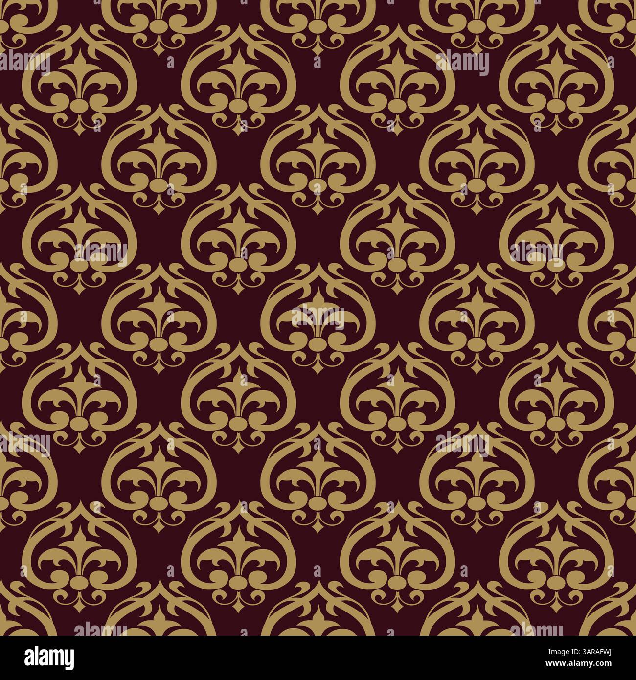 Vector seamless pattern in arabian style Stock Vector