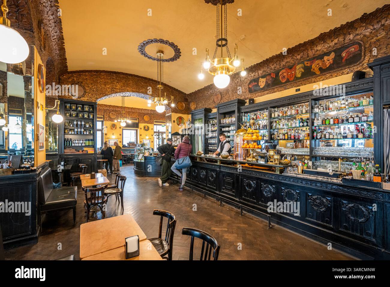Caffe San Marco, Trieste, Friuli-Venezia Giulia, Italy Stock Photo