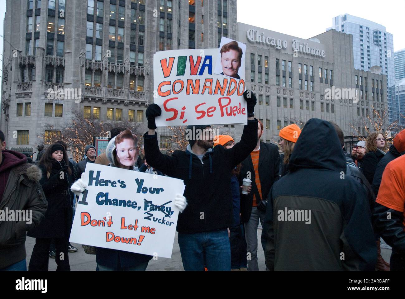 Jan 18, 2010 - Chicago, Illinois, USA - Katy Bisby in her Conan mask ...