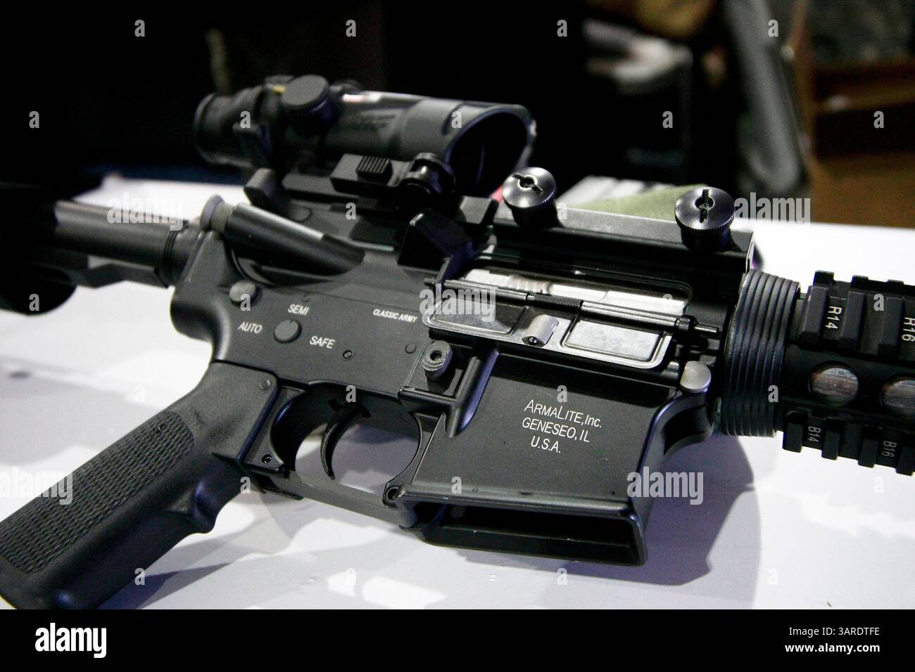 Jan. 28, 2010 - Hollywood, California, USA - An Armalite M-4 Carbine on ...