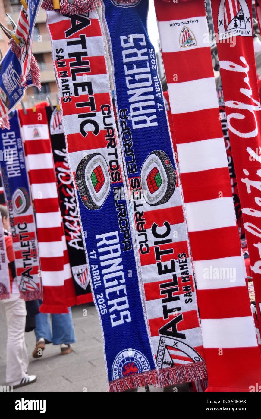 Écharpe Athletic Bilbao – Neuf – Scarf Supporter Espagne