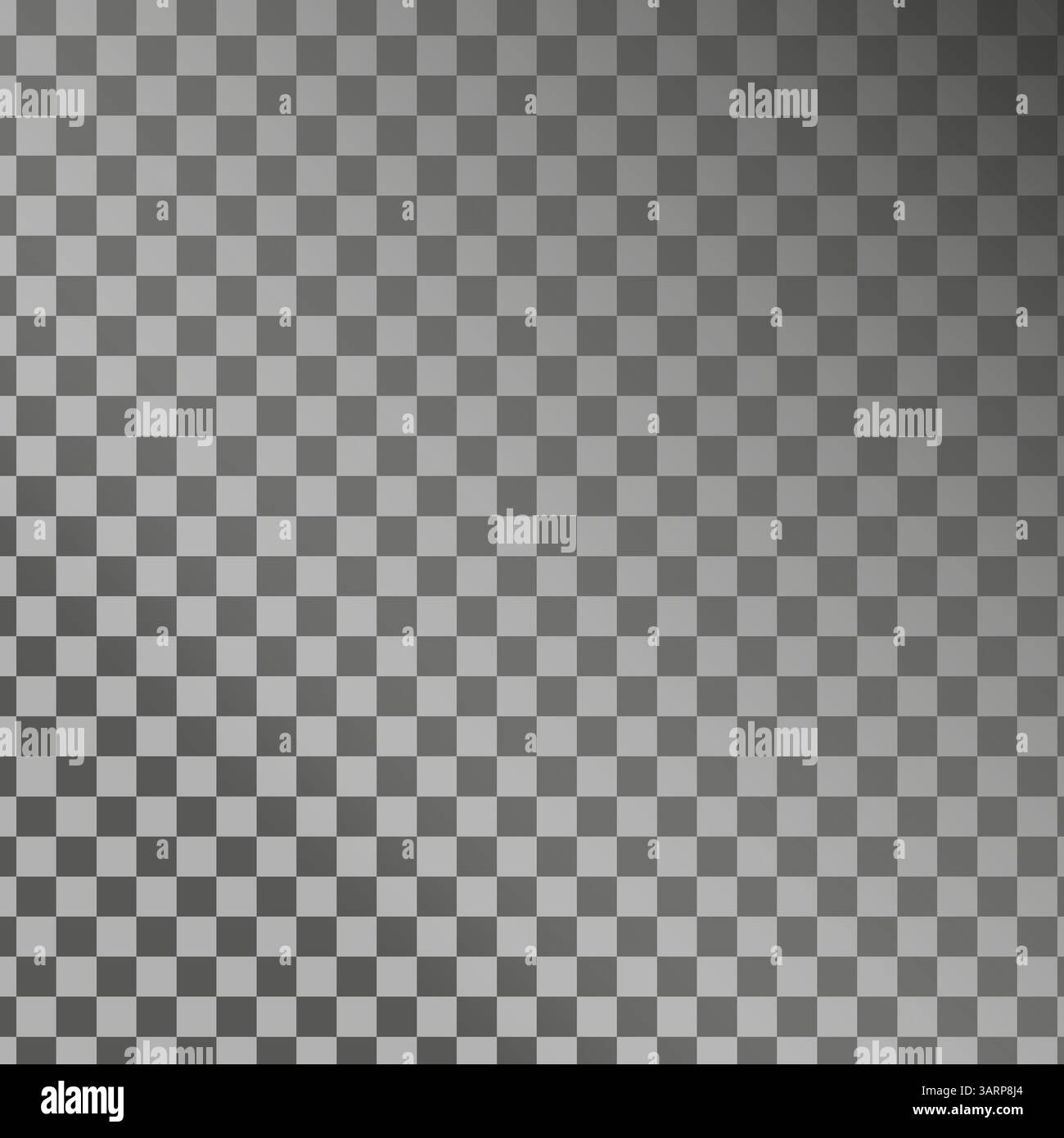 Checkerboard pattern. Diagonal light gradient. Transparent vector background. Subtle texture overlay. Stock Vector
