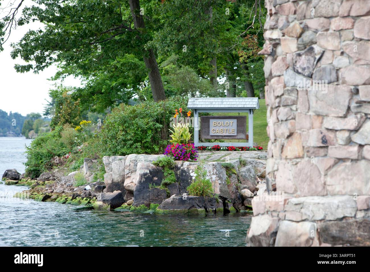 George Bolt Sep. 04, 2013 - Alexandria Bay, New York, USA - Located on the St ...