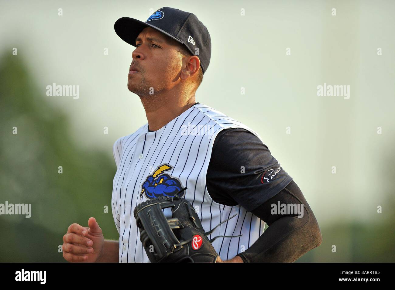 Aug. 2, 2013 - Trenton, New Jersey, U.S - ALEX RODRIGUEZ takes the ...