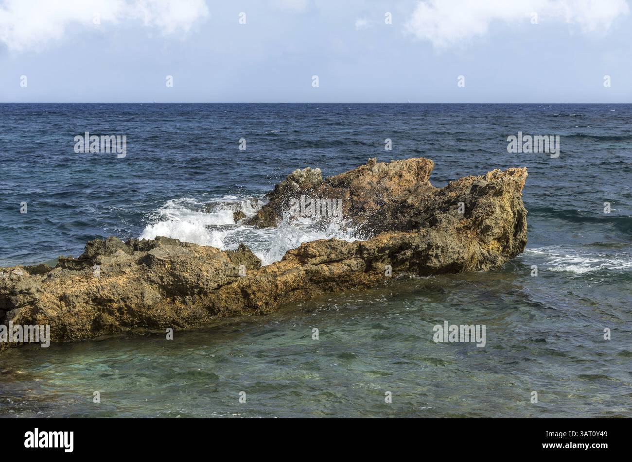 Mediterrenan Rocks Rocks in the mediterranean sea Stock Photo - Alamy