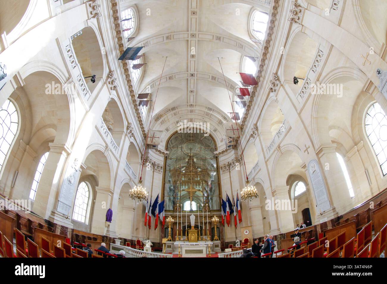 HOTEL DES INVALIDES PARIS Stock Photo