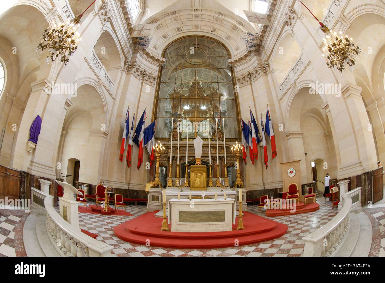HOTEL DES INVALIDES PARIS Stock Photo