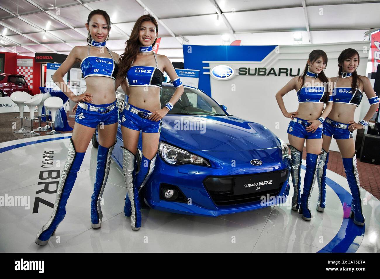 Sepang Racing Subaru June 14, 2013 - Sepang, Malaysia - The Subaru BRZ86 is launched at the ...