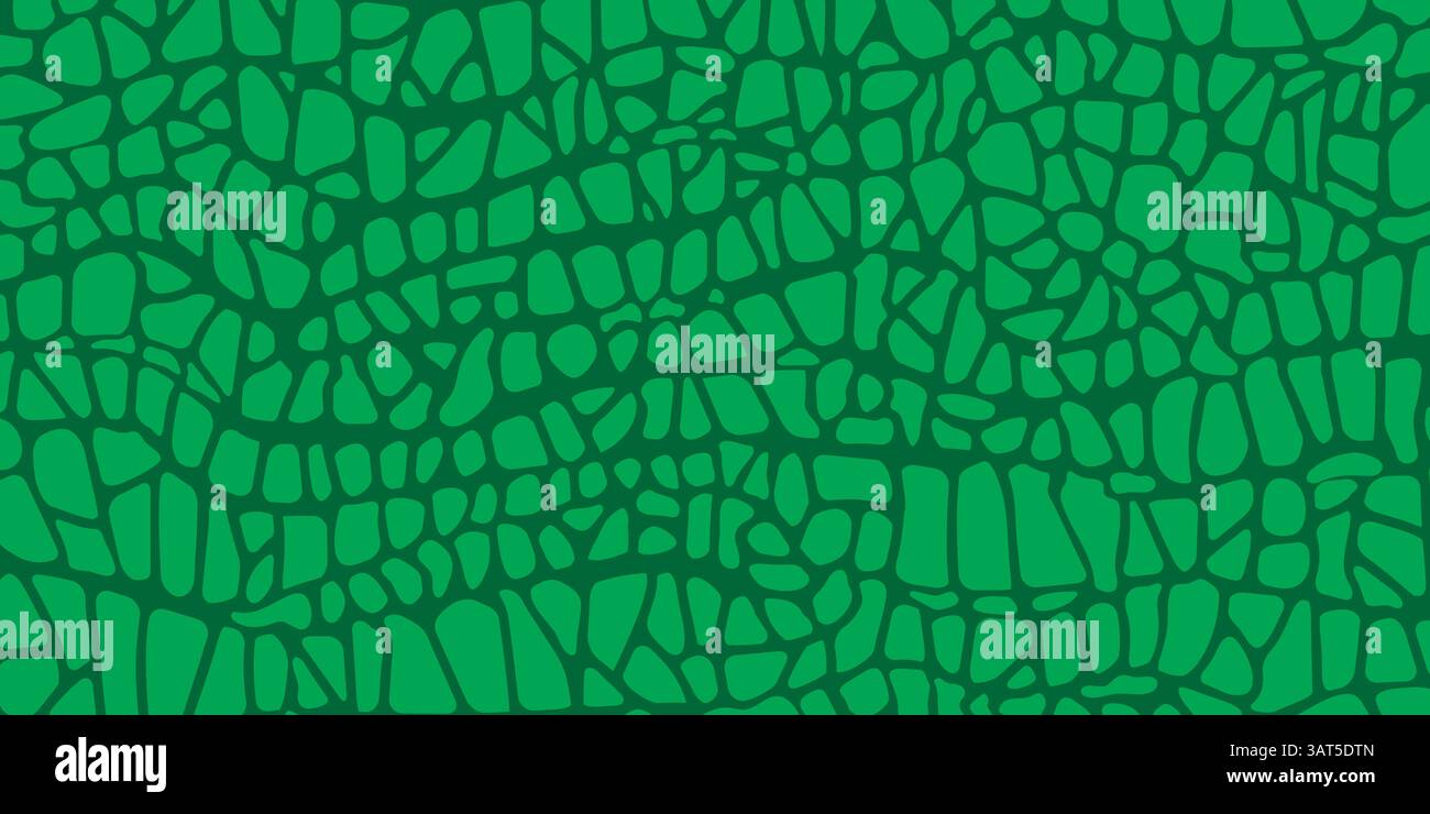 Vector alligator skin texture. Crocodile green pattern, green reptile ...