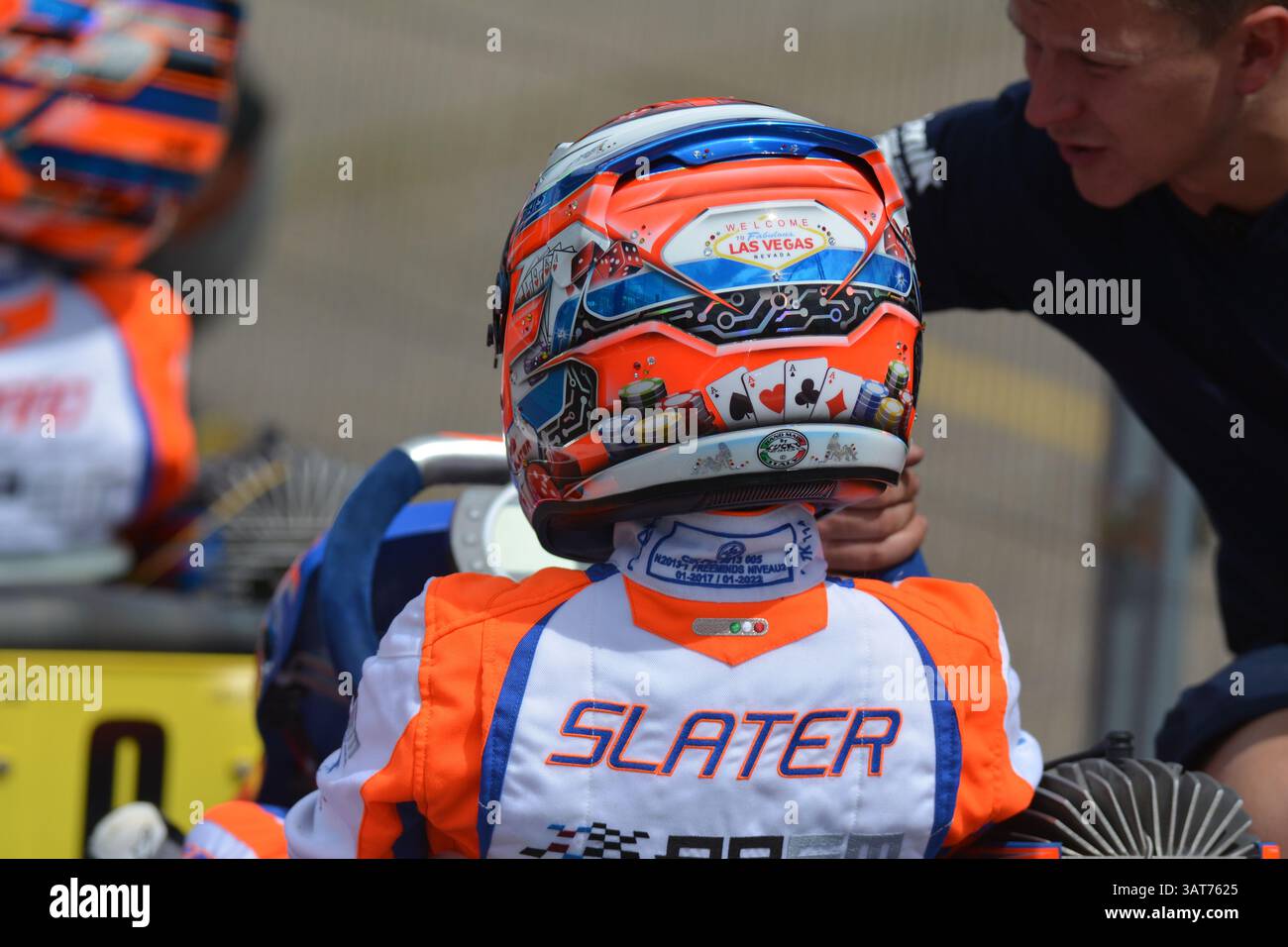 British racing driver Freddie Slater, who is competing in the 2025 ...