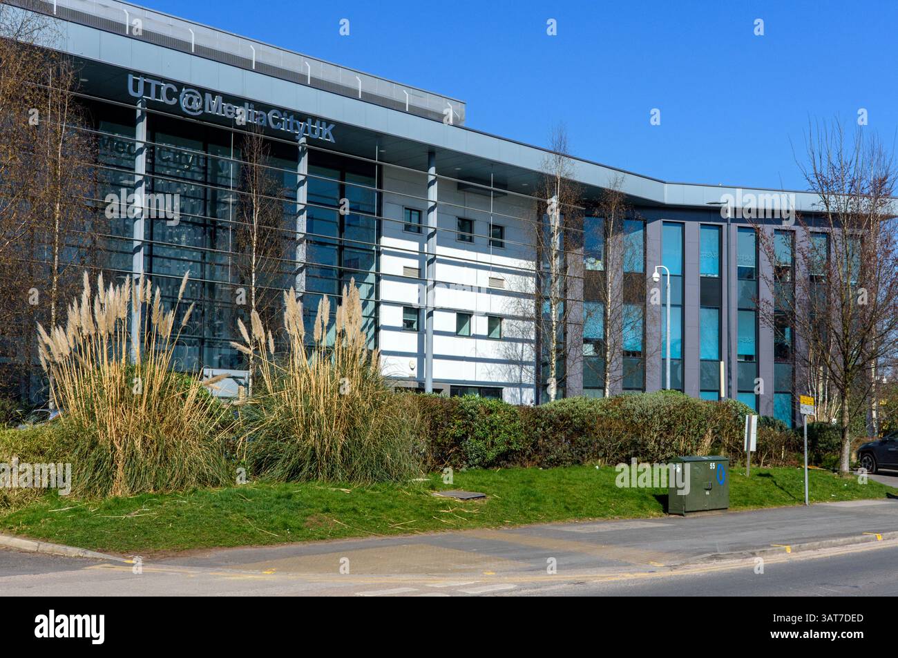 UTC (University Technical College) building at MediaCityUK, Salford Quays, Manchester, England, UK Stock Photo