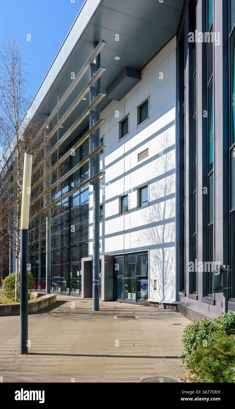 UTC (University Technical College) building at MediaCityUK, Salford Quays, Manchester, England, UK Stock Photo