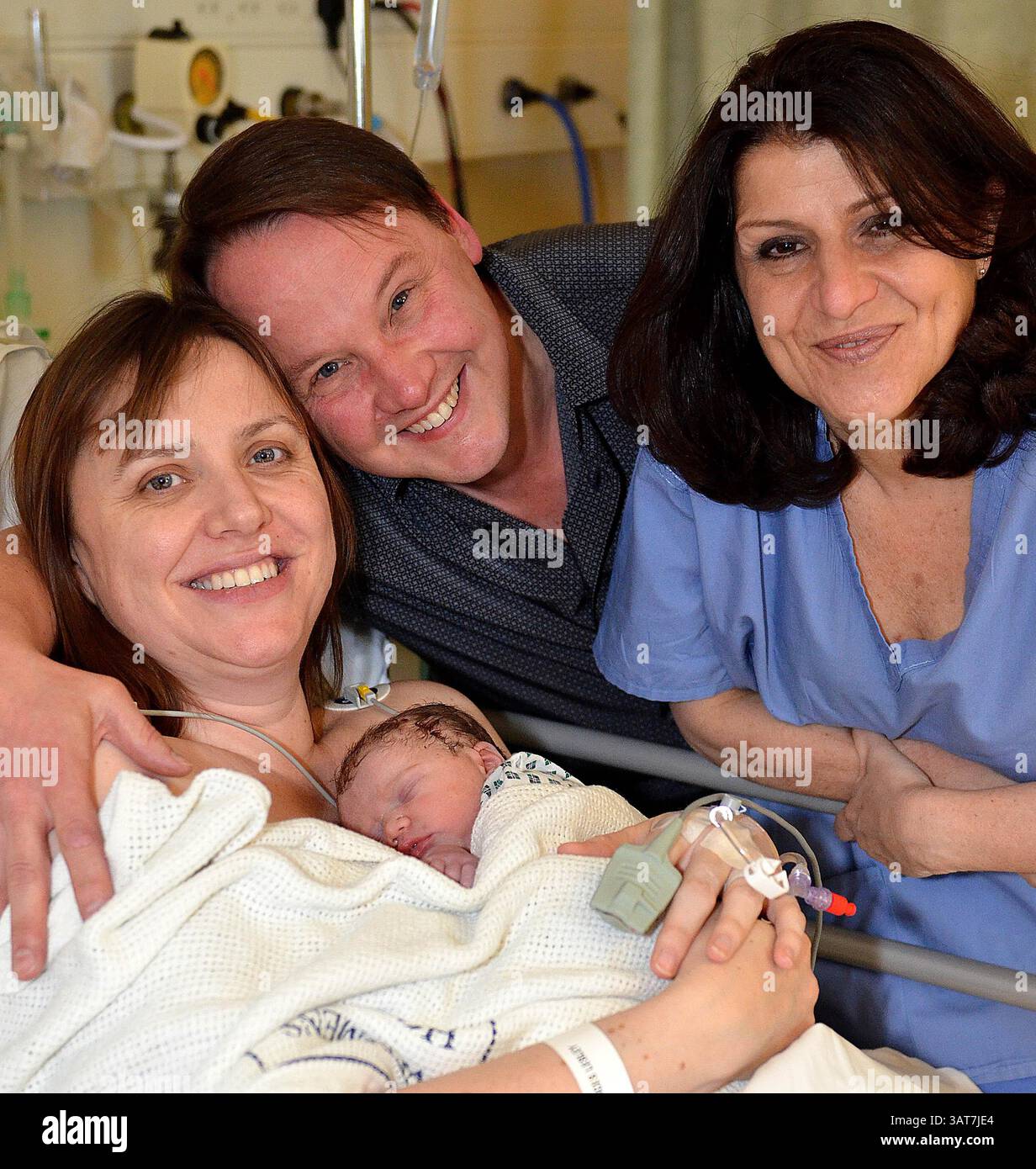 The worlds first test tube baby hi-res stock photography and