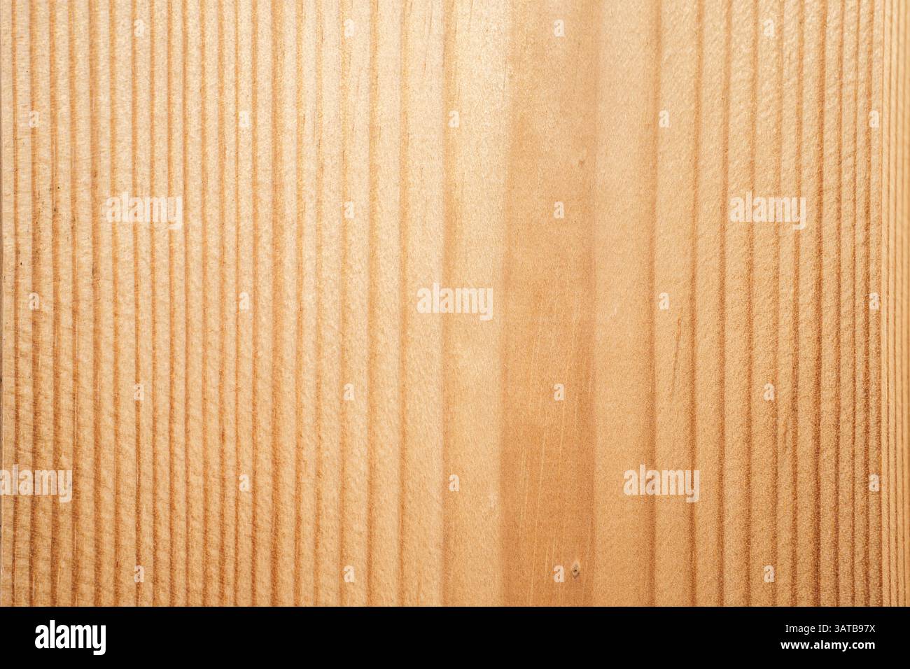 Wooden facade made from thermowood Stock Photo