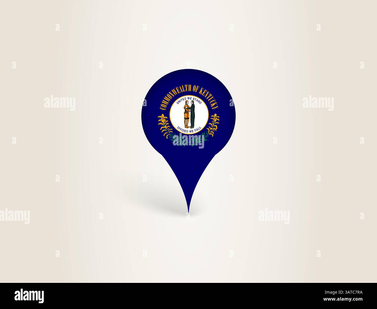 Kentucky flag pin hi-res stock photography and images - Alamy
