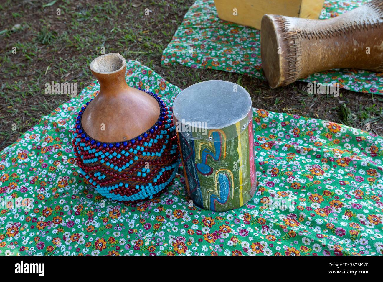 Katsa Rttle Instrument rattle called xereque (Portuguese) traditional instrument of samba and ...
