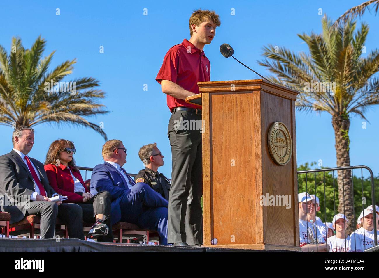 The day after an active shooter on campus Florida State student body ...