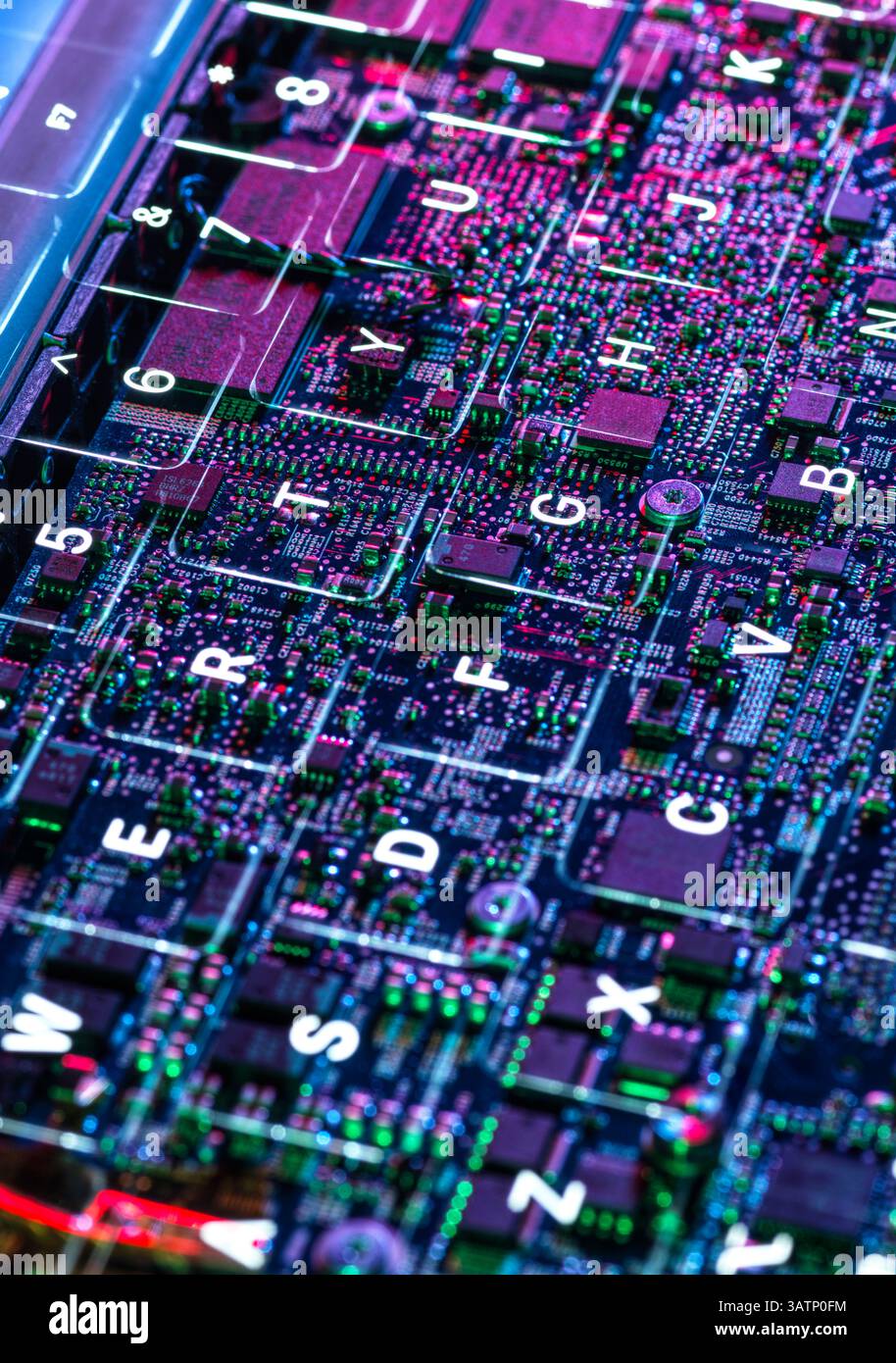 Artificial intelligence, conceptual image. Stock Photo