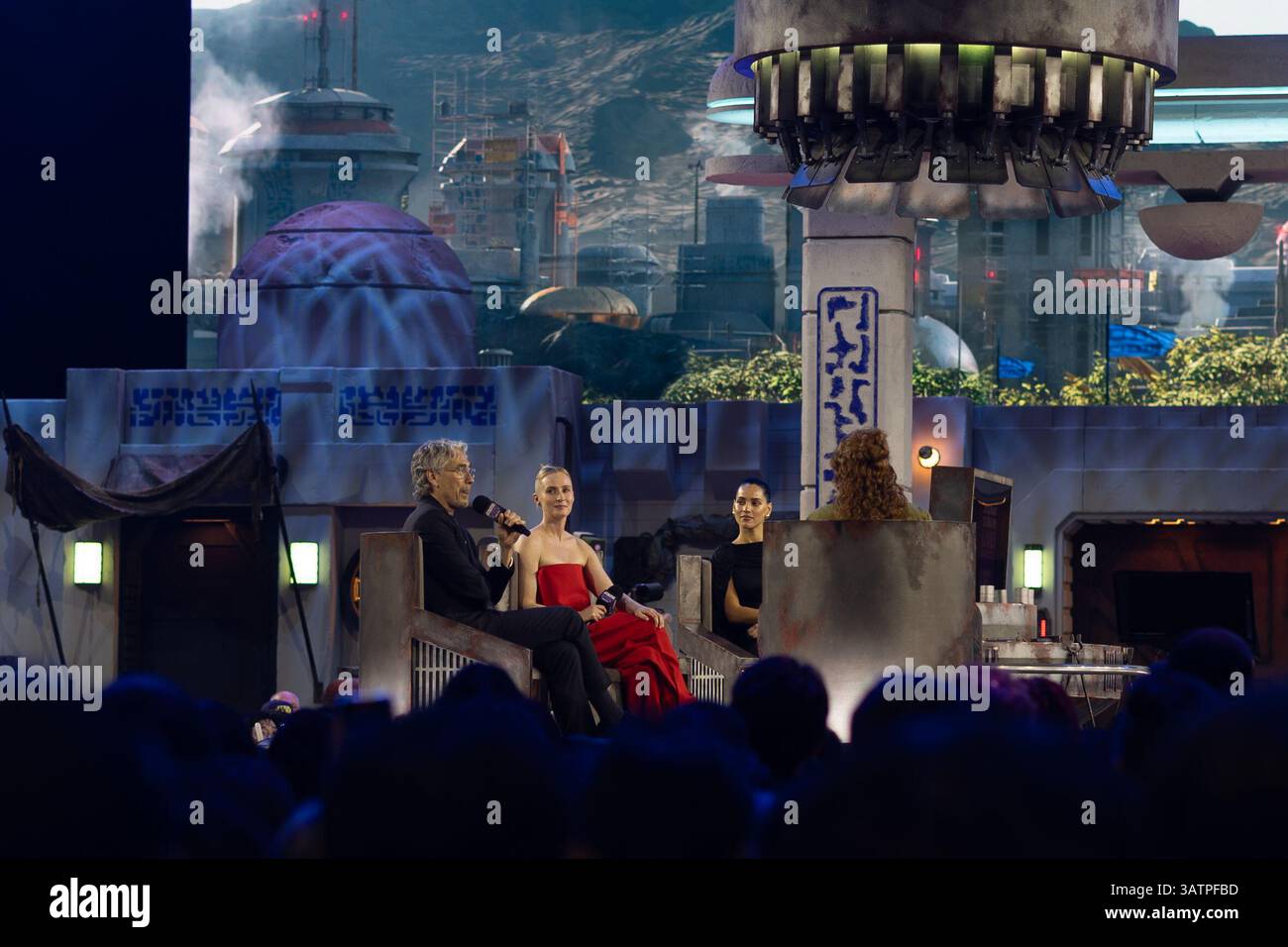 Kristin Baver Interviewing Andor cast Adria Arjona, Denise Gough and ...