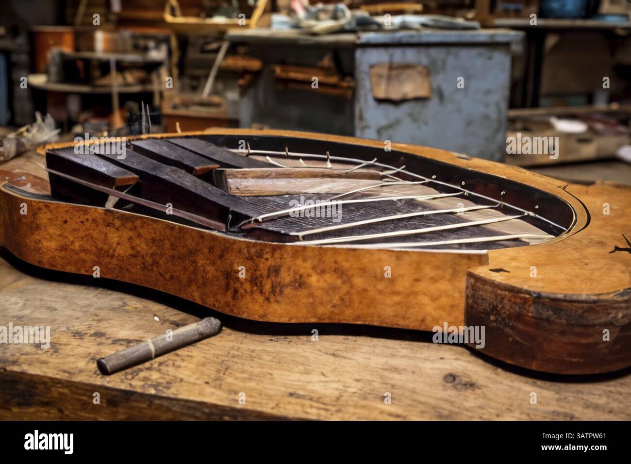 Worker musical instrument hi-res stock photography and images - Alamy