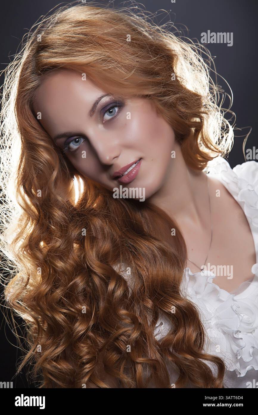 Gorgeous red hair hi-res stock photography and images - Alamy