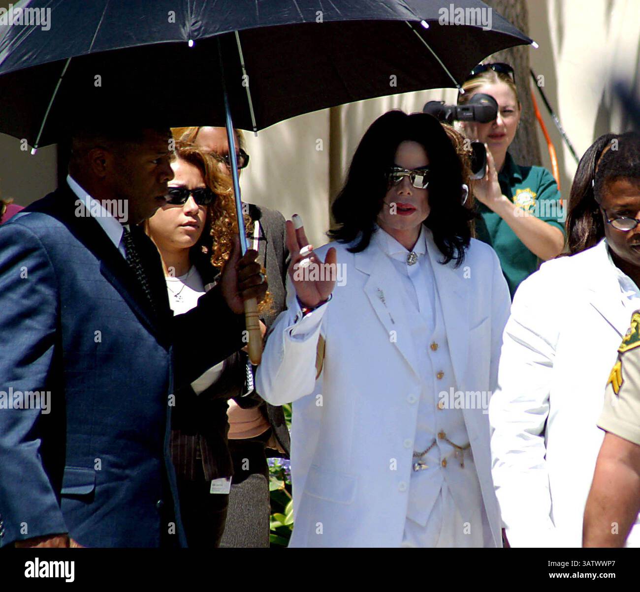 K38715MR MICHAEL JACKSON PRETRAIL HEARING AT SANTA BARBARA COUNTY