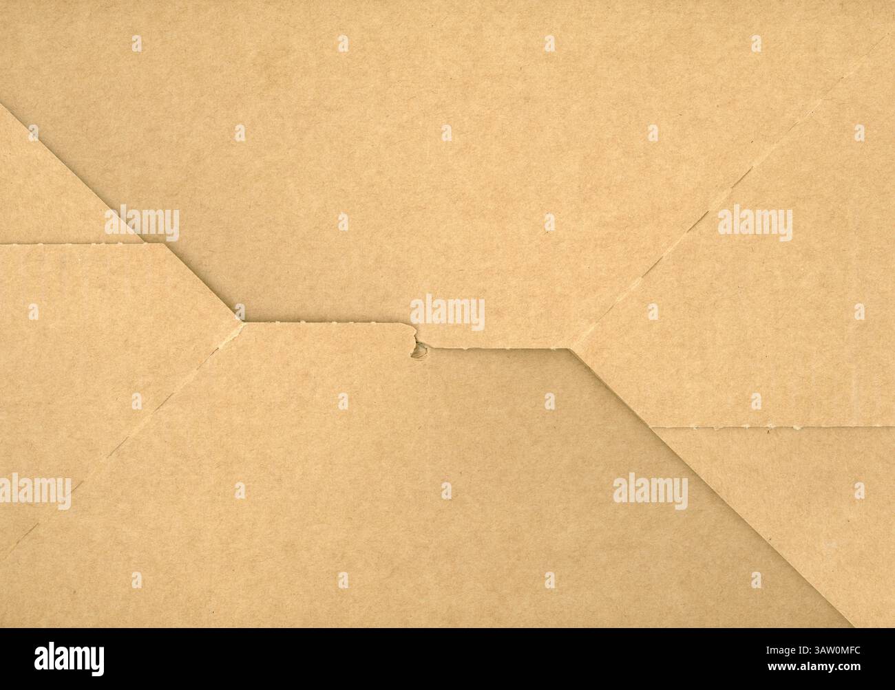 brown cardboard texture useful as a background Stock Photo