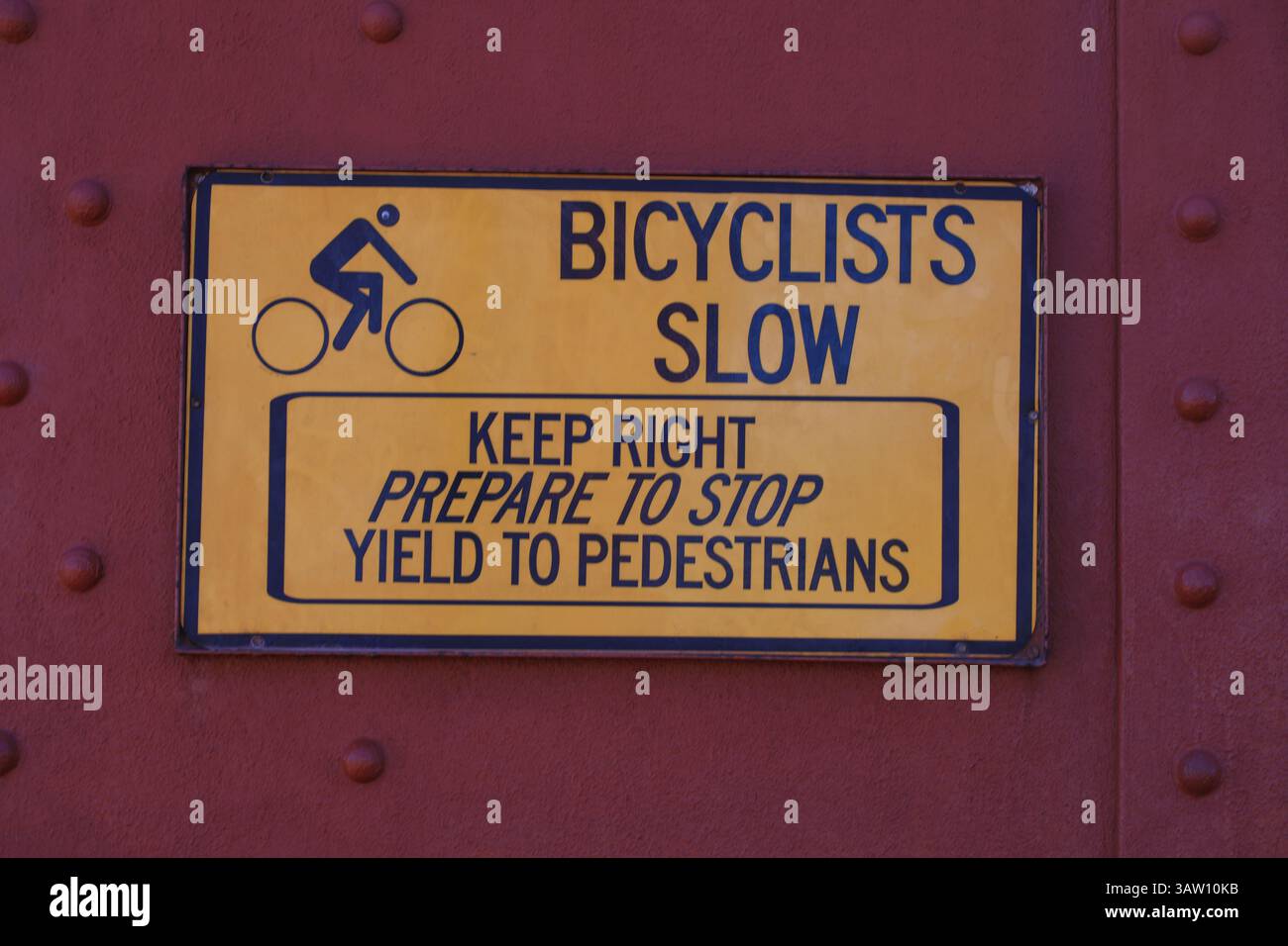 Attention bikers hi-res stock photography and images - Alamy