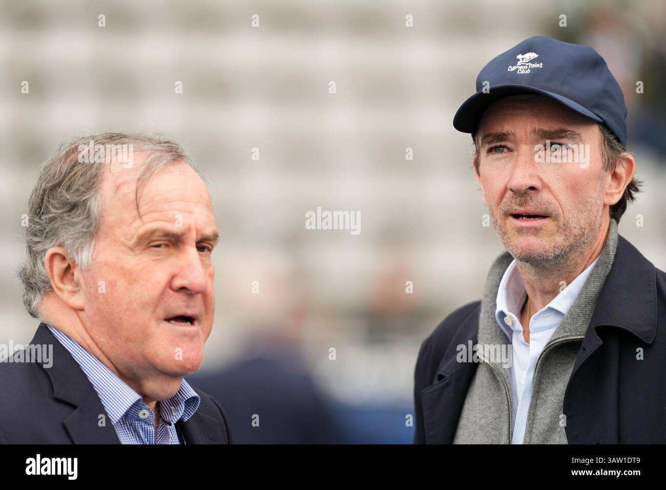 Pierre FERRACCI (President Paris Fc PFC) - Antoine ARNAULT during the ...