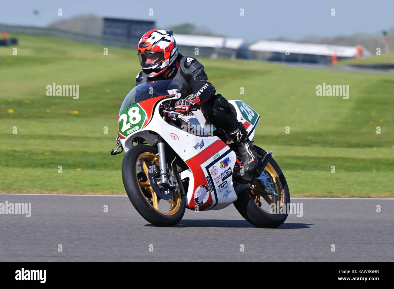 Mark Sheene Mark Linton, Yamaha TZ250L, Hailwood Trophy featuring the Sheene Trophy ...