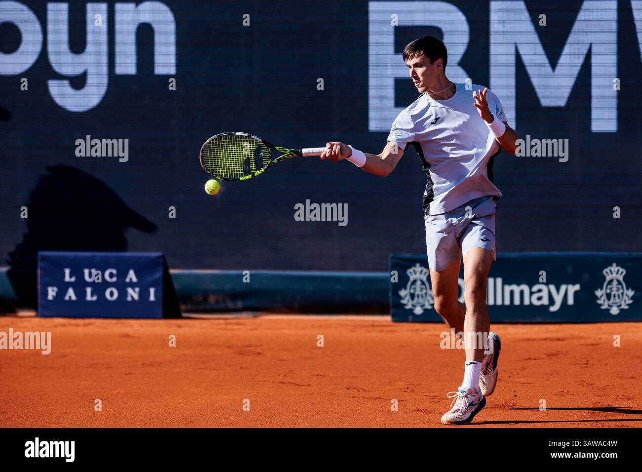 Fabian Marozsan (Ungarn) im Match gegen Alexander Zverev (Deutschland ...