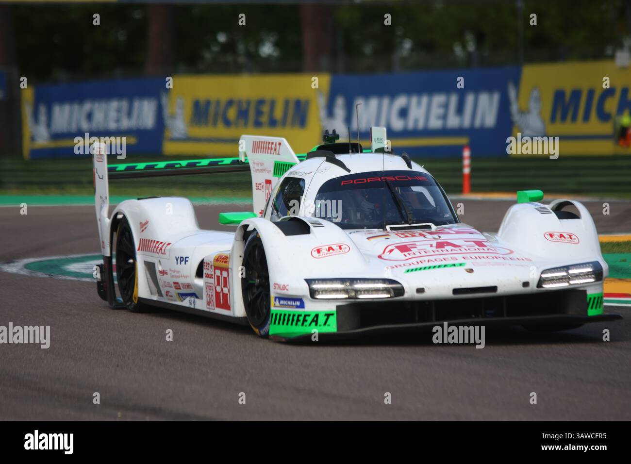 Imola, Italy. 19th Apr, 2025. The #99 Proton Competition Porsche 963 ...